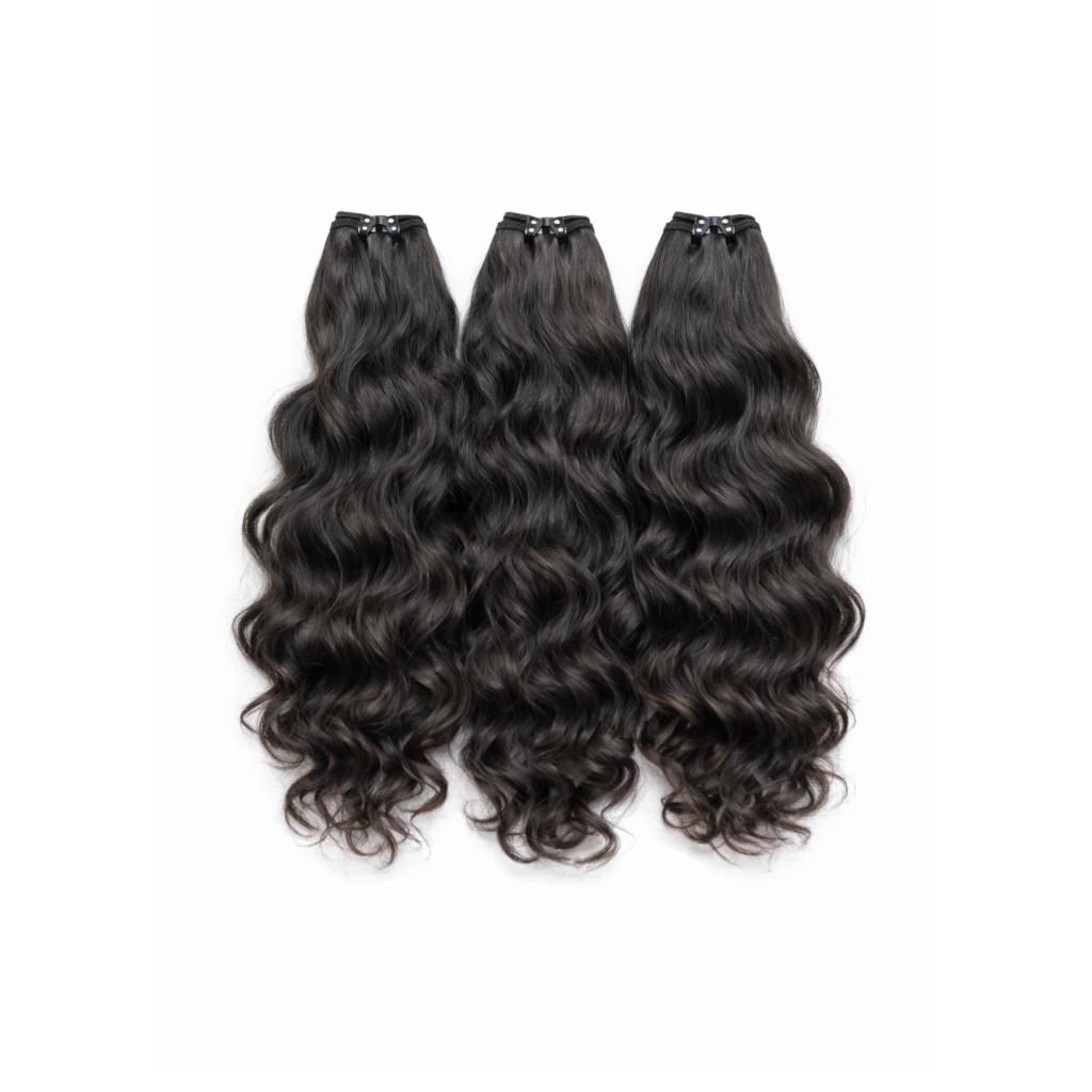 RAW INDIAN BOUNCY WAVY