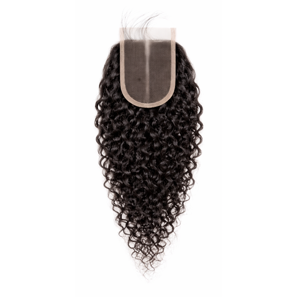 VIRGIN BURMESE CURLY CLOSURE