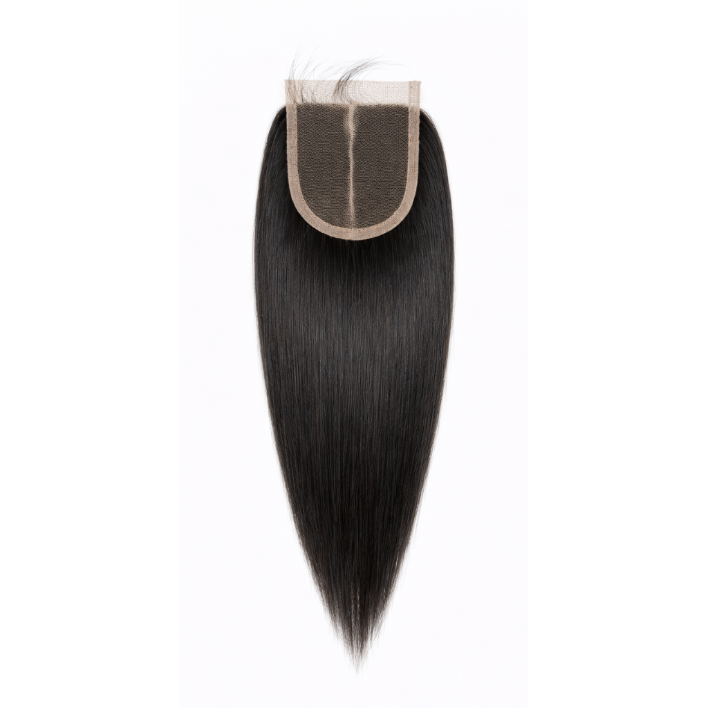 RAW INDIAN STRAIGHT CLOSURE