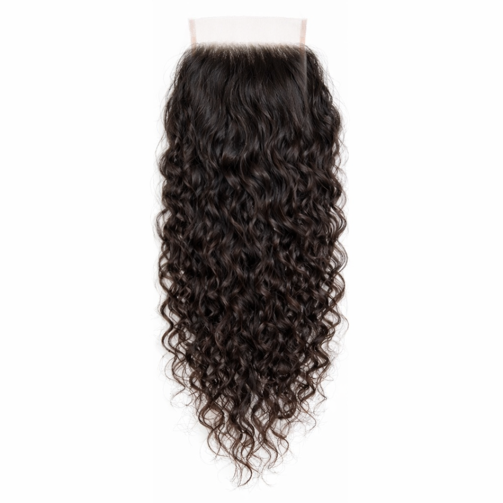 RAW INDIAN CURLY CLOSURE