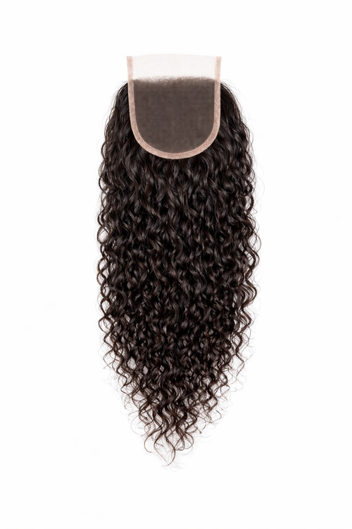 RAW INDIAN CURLY CLOSURE